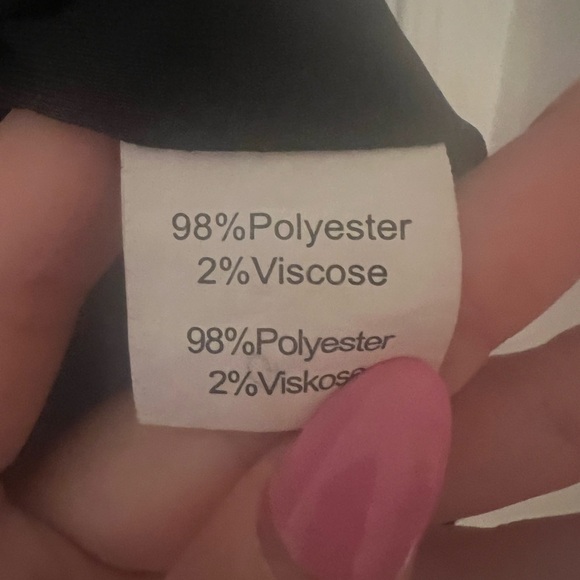 Grace Karin Elegant Black Women's Top - Picture 3 of 5